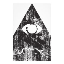 All Seeing Eye Custom Stationery