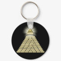 All Seeing Eye Keychain