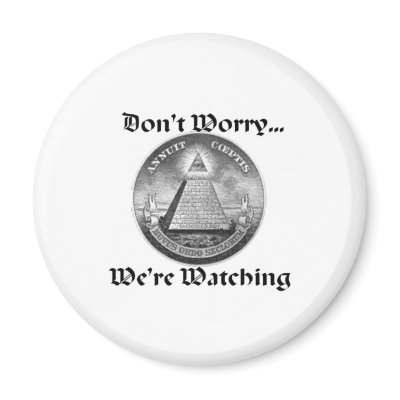 all-seeing-eye refrigerator magnet by ConciousAwakening