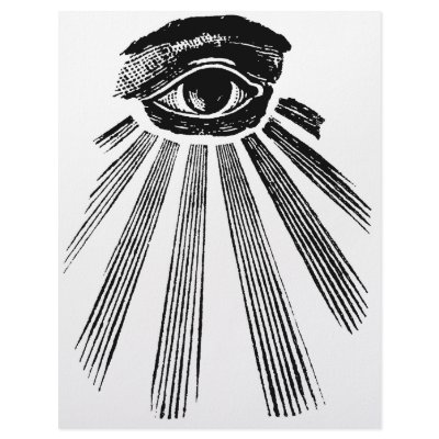 All Seeing Eye Mason Personalized Letterhead by Square_and_Compasses
