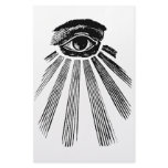 All Seeing Eye Mason Stationery Paper