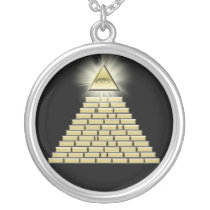 All Seeing Eye Pyramid 2 Pendant
