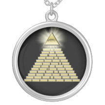 All Seeing Eye Pyramid 2 Pendant
