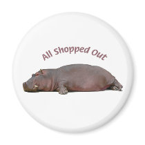 All Shopped Out! magnets
