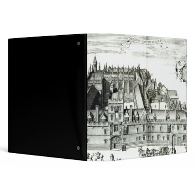 All Souls College, Oxford University, 1675 Binders by bridgemanart