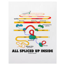 All Spliced Up Inside (RNA Splicing) letterhead by wordsunwords All Spliced Up Inside (RNA Splicing) letterhead