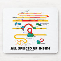 All Spliced Up Inside (RNA Splicing) mousepads