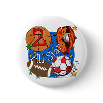 All Star 2nd Birthday Tshirts and Gifts buttons by kids_birthdays All Star 2nd Birthday Tshirts and Gifts buttons