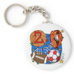 All Star 2nd Birthday Tshirts and Gifts Keychains