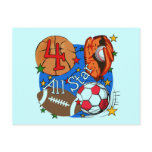 All Star 4th Birthday Tshirts and Gifts Post Card