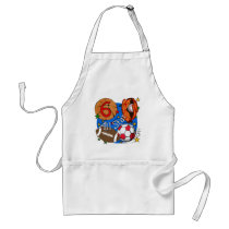 All Star 6th Birthday T-shirts and Gifts aprons
