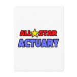 All Star Actuary Post Card