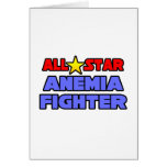All Star Anemia Fighter Greeting Card