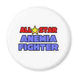 All Star Anemia Fighter Refrigerator Magnet