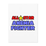 All Star Anemia Fighter Post Cards