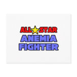 All Star Anemia Fighter Post Card