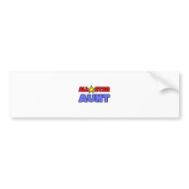 All Star Aunt Bumper Stickers