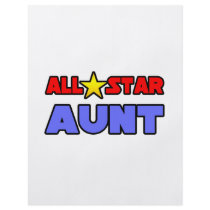 All Star Aunt Flyer Design