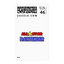 All Star Bartender Stamp