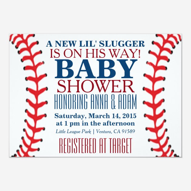 baseball invites