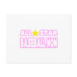 All Star Baseball Mom Post Cards