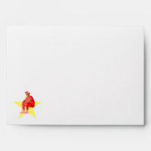 All Star Baseball Player Envelope