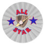 all star baseball player graphic sticker