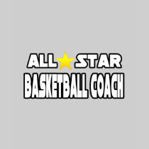 All Star Basketball Coach Tee Shirt