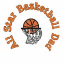 All Star Basketball Dad embroidered shirts by EmbroideredGifts4You All Star Basketball Dad embroidered shirts