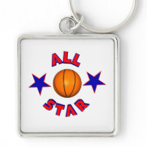 all star basketball key chains