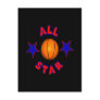 All Star Basketball Post Card