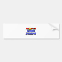 All Star Cancer Survivor Bumper Sticker