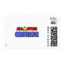 All Star Chiropractor Postage Stamp