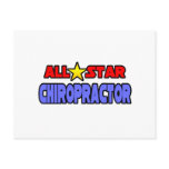 All Star Chiropractor Postcard
