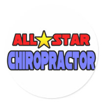 All Star Chiropractor stickers by chiropractorshirts All Star Chiropractor stickers