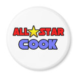 All Star Cook Refrigerator Magnets