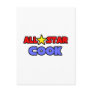All Star Cook Postcard