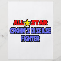 All Star Crohn's Disease Fighter Flyer Design