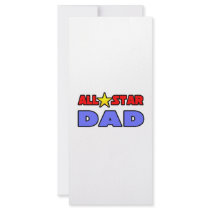 All Star Dad rack cards