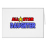 All Star Daughter Greeting Card