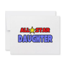 All Star Daughter invitations by Daughter_Shirts All Star Daughter invitations