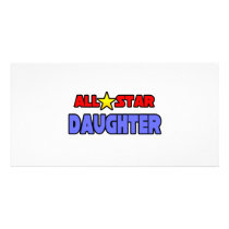 All Star Daughter photo cards by Daughter_Shirts All Star Daughter photo cards