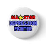 All Star Depression Fighter Pins