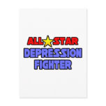 All Star Depression Fighter Post Cards