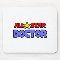 All Star Doctor mousepads by Doctor_Shirts All Star Doctor mousepads