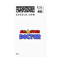 All Star Doctor postage by Doctor_Shirts All Star Doctor postage