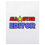 All Star Editor Personalized Letterhead