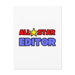 All Star Editor Postcard