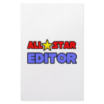 All Star Editor Stationery Design