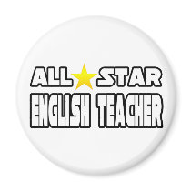 All Star English Teacher magnets